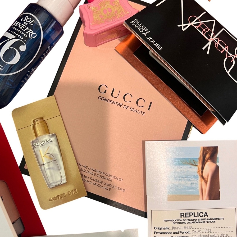 Luxury Designer Beauty Makeup Perfume‎ Bundle Gucci Armani Dior Valentino Stila - Picture 3 of 5